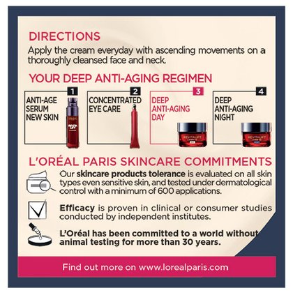 Face Care Day Cream Revitalift Laser X3 Left Packshot
