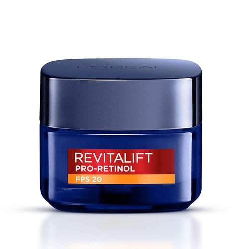 Imagem Creme Hidratante Cuidado Diurno FPS 20 Antirrugas Revitalift Pro Retinol | Packshot | Revitalift Retinol | L'Oréal Paris