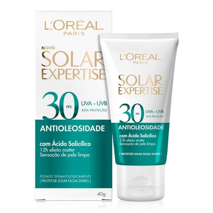 Protetor Solar Facial Antioleosidade FPS 30 Solar Expertise