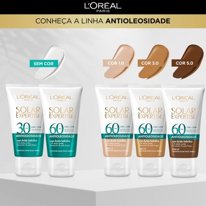 Protetor Solar Facial Antioleosidade FPS 30 Solar Expertise