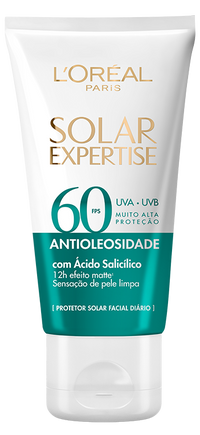 Imagem Protetor Solar Antioleosidade FPS60 Sem Cor